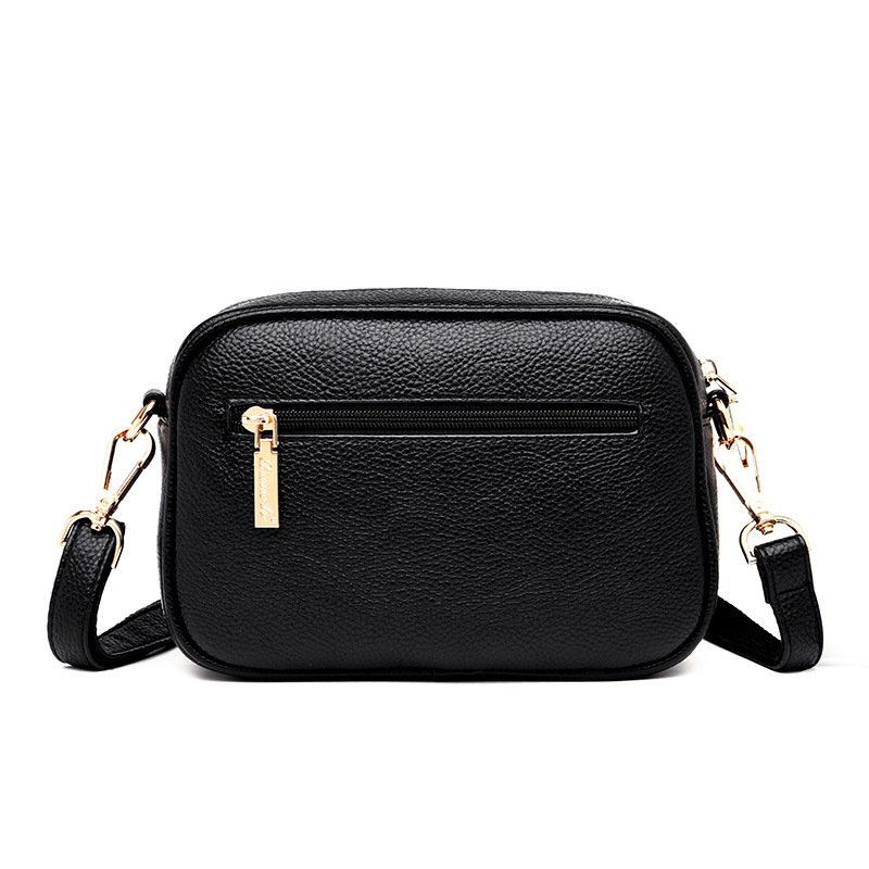 Bag female 2021 fashion female bag personality wild messenger bag popular letter bag soft leather