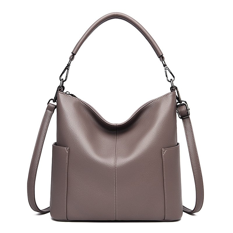 Bags 2021 new trendy wild fashion large-capacity mother bag ladies soft leather handbag large shoulder messenger bag